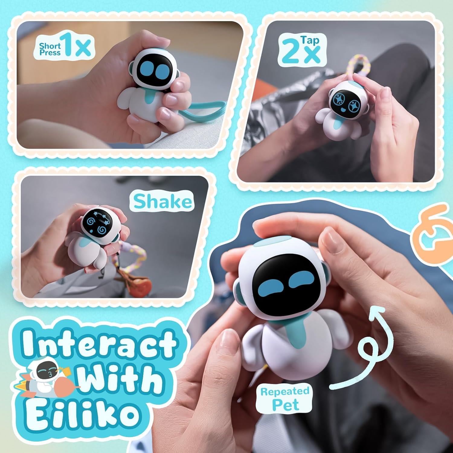 Eiliko Minik Yapay Zeka Robotu Aquamarine