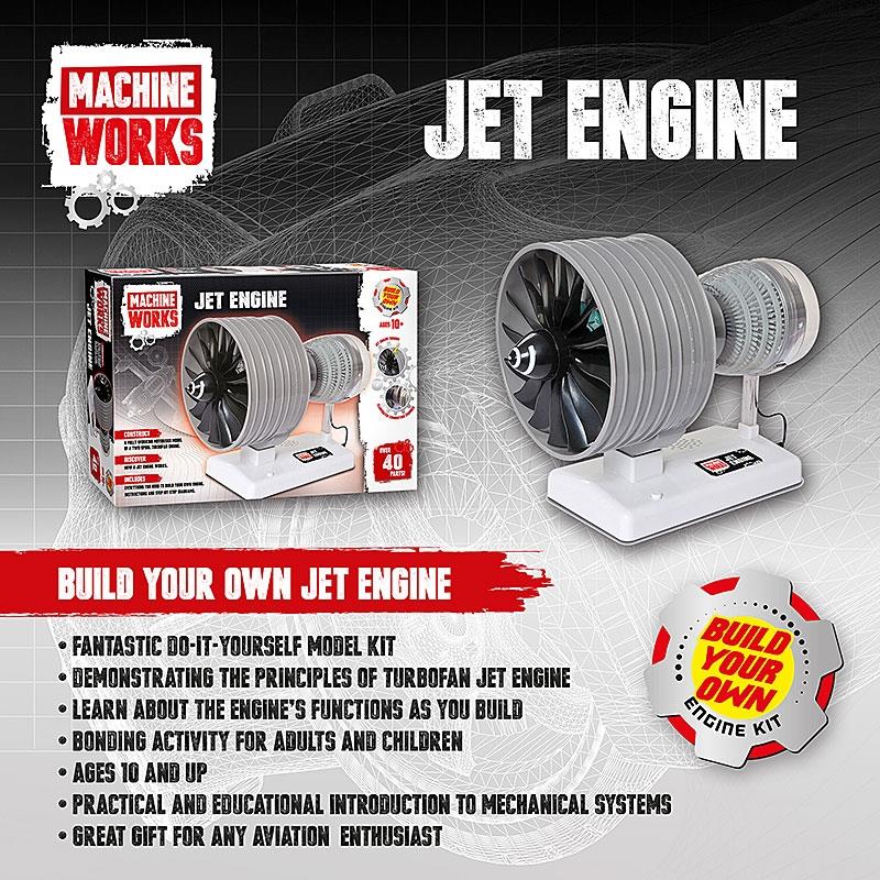 Machine Works Kendin Yap STEM Jet Motoru Seti