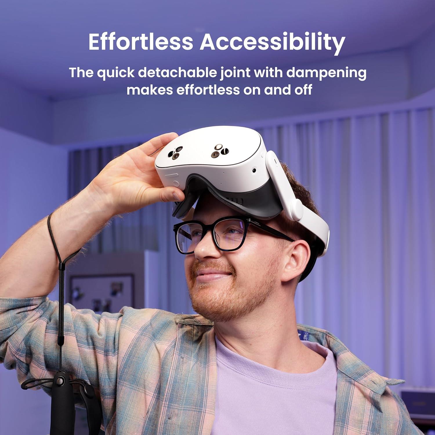 KIWI Design K4 Konforlu Kafa Bandı Meta Quest 3 3S Uyumlu