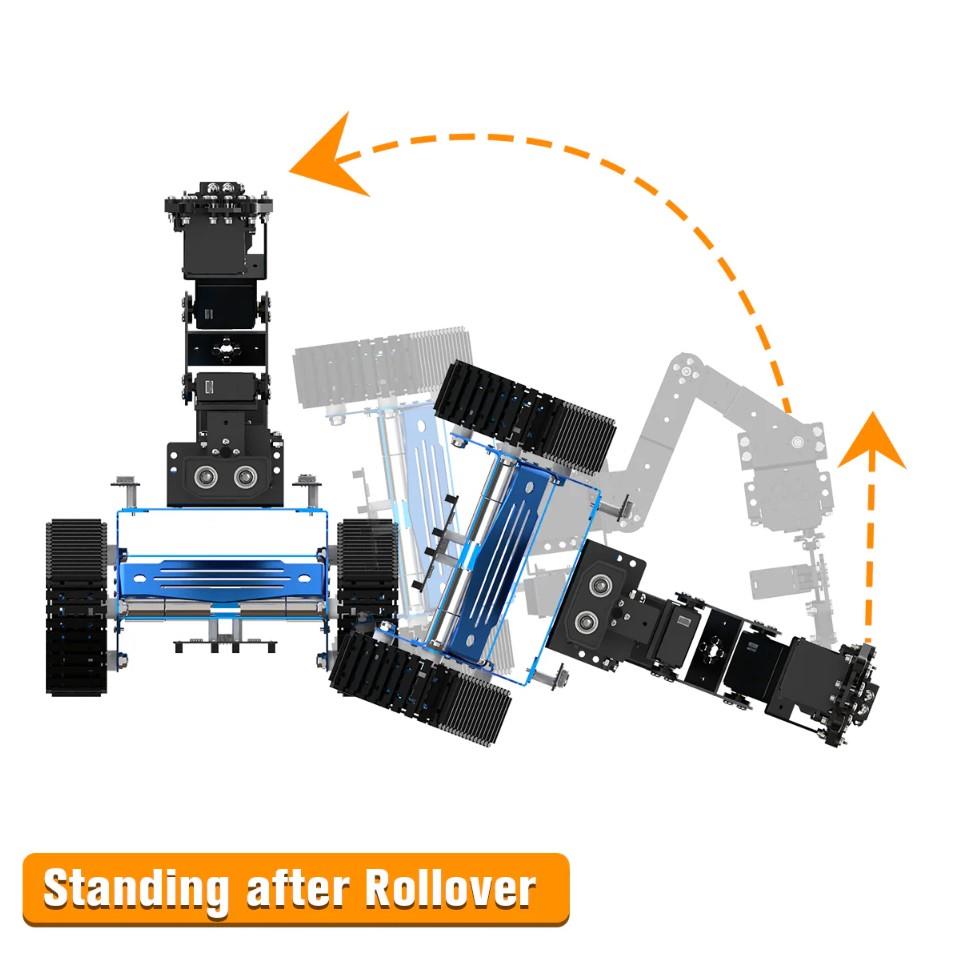 Hiwonder Tankbot Track Robotik Kollu Paletli Robot Araba STM32 Programlama