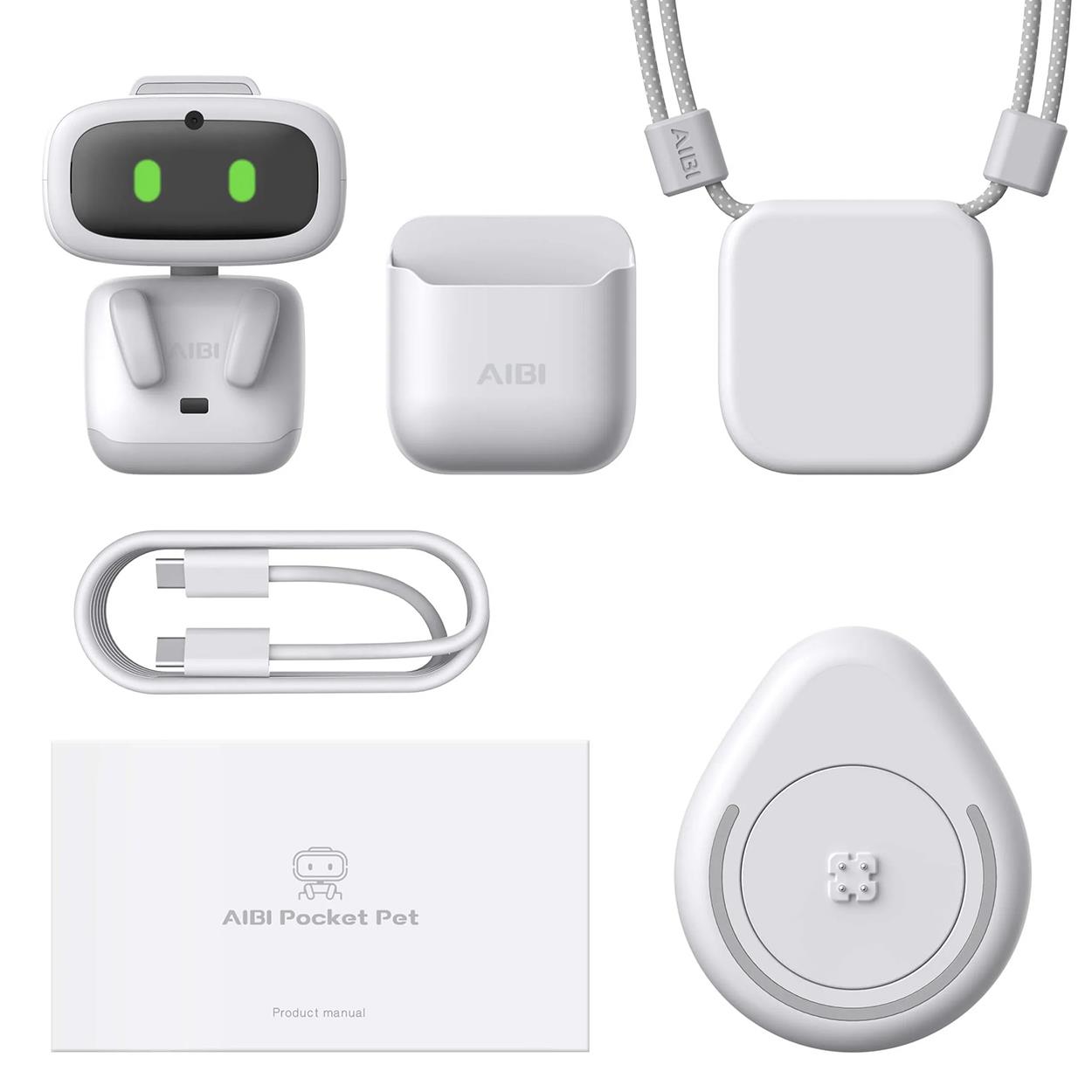 Aibi Pocket Pet ChatGPT YZ Destekli Giyilebilir Robot