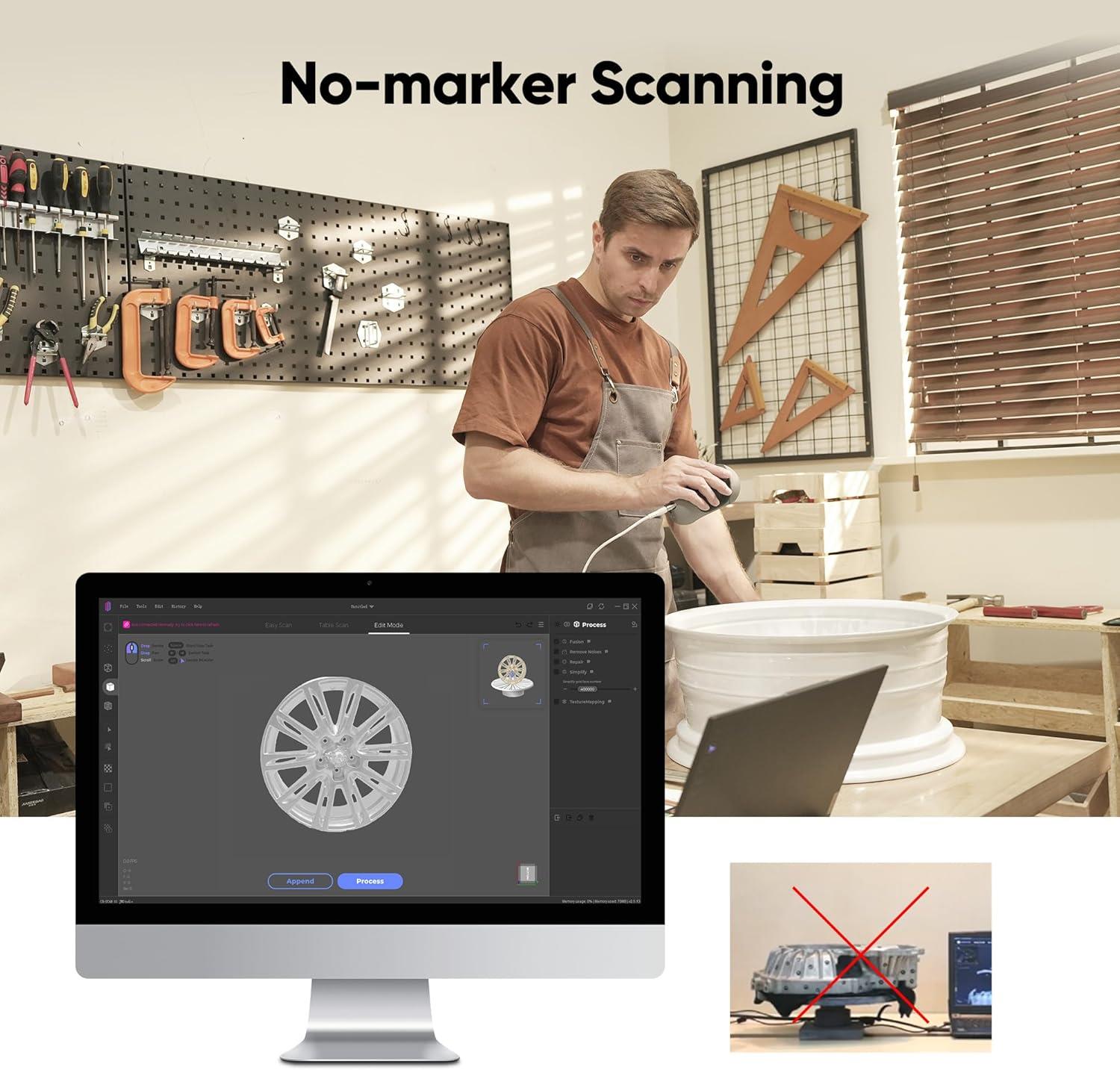 3DMakerPro Mole 3D Tarayıcı Luxury