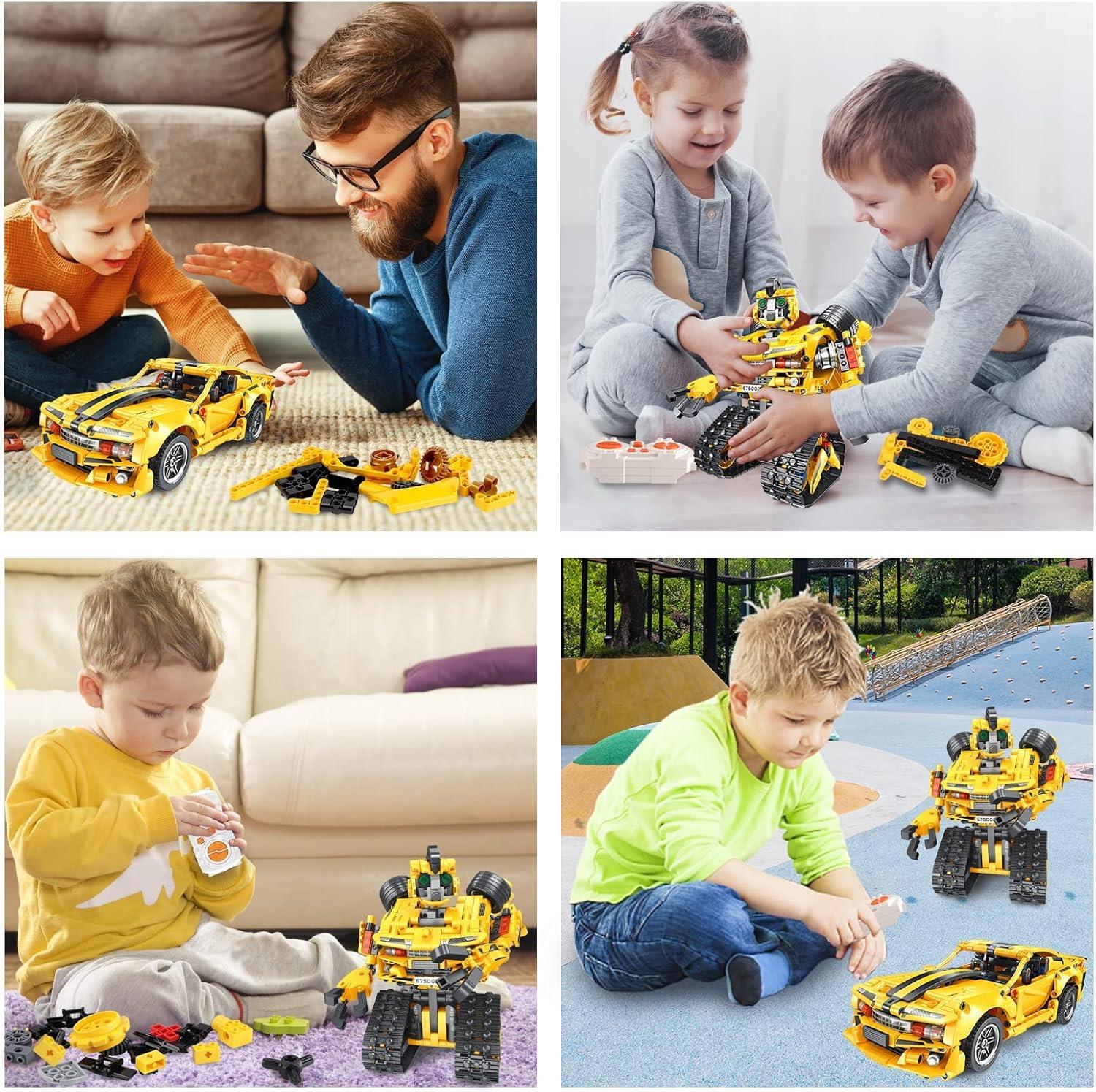 SYOSI 2'si 1 Arada STEM Robot Yapma Seti