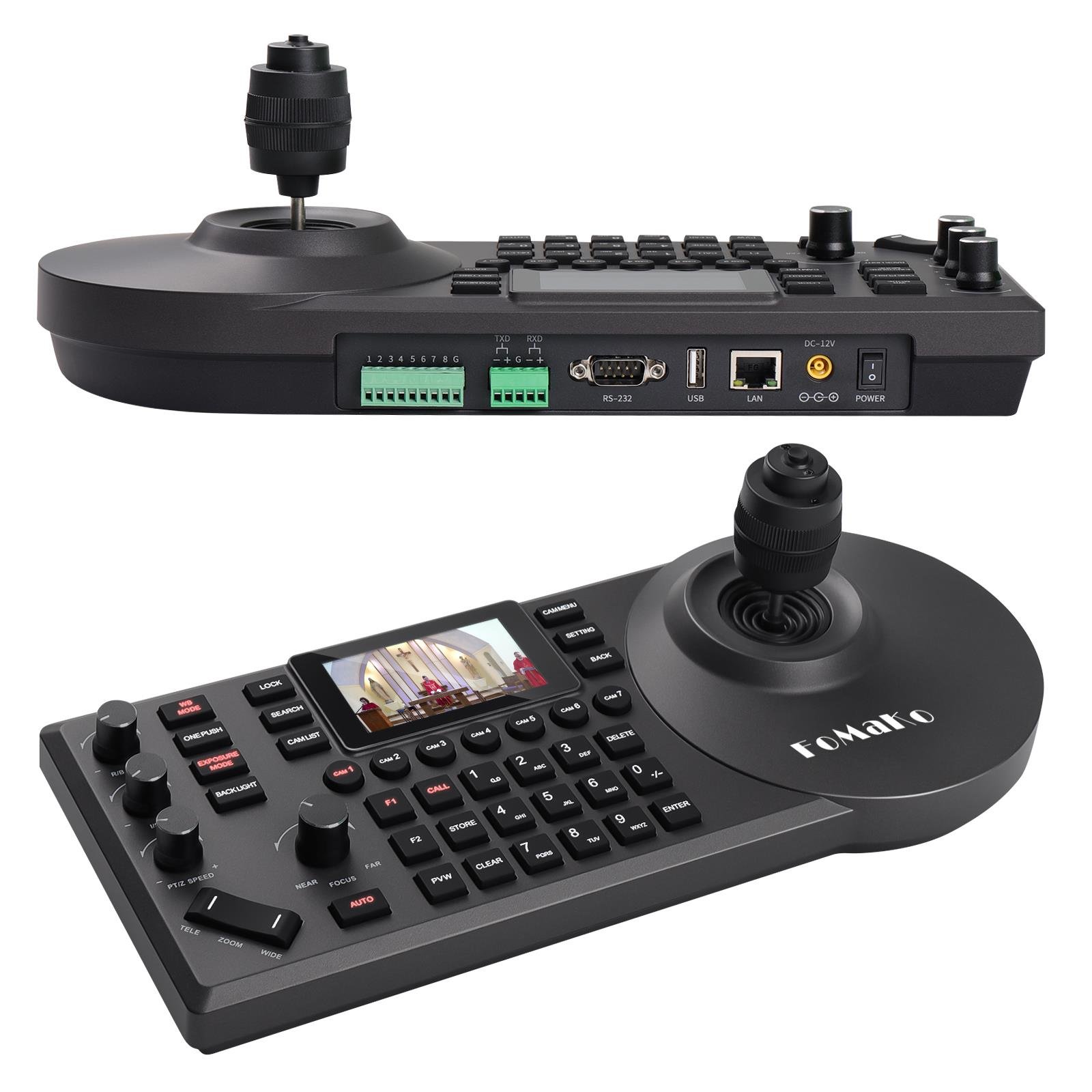 FoMaKo PTZ Kamera Kontrol Cihazı KC608 Pro