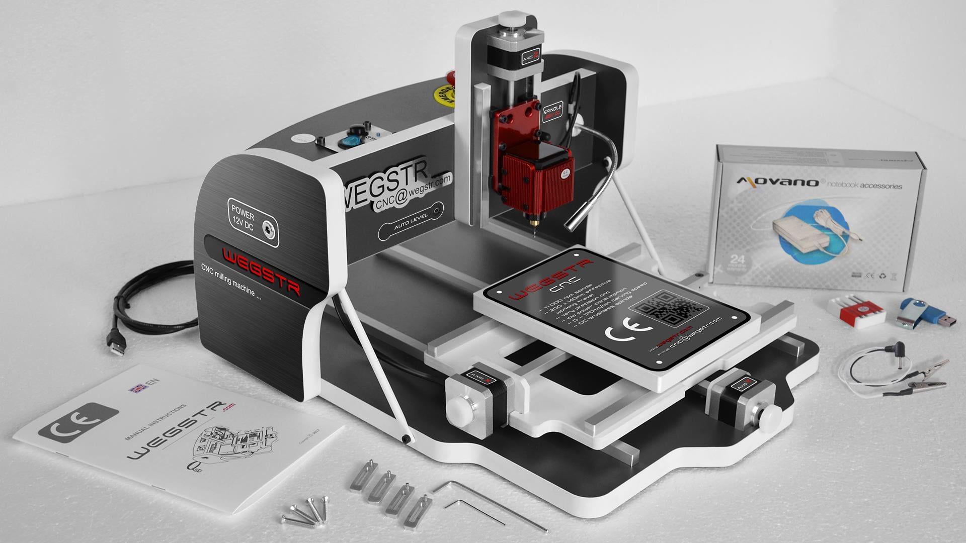 WEGSTR PCB Devre Kazıma Makinesi – Profesyonel 3 Eksenli CNC Freze