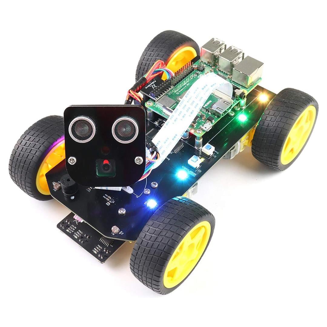 Freenove 4WD Smart Car Kit Raspberry Pi 5 4B 3B+ Zero 2W