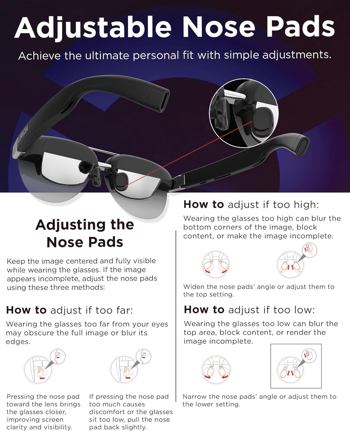 Lenovo Legion Glasses Gen 2 AR Gözlüğü