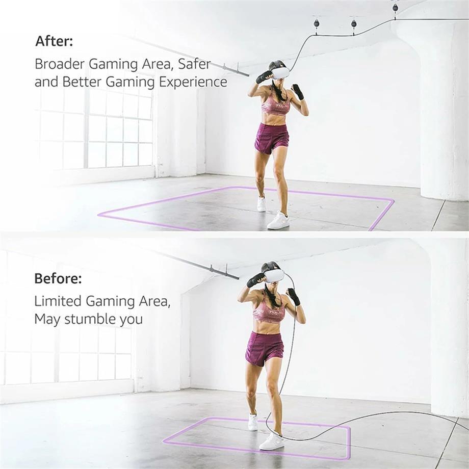 Kiwi Design VR Kablo Yönetimi Makaralı Kasnak Sistemi V2 Pro Versiyon 6 lı Paket