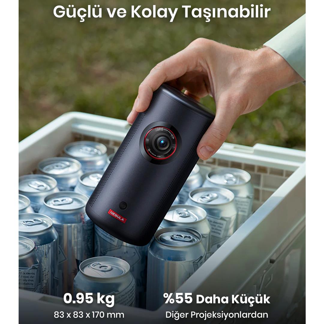 Anker Nebula Capsule 3 Laser Projeksiyon Cihazı