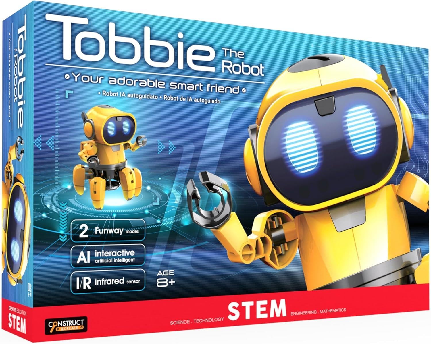 Tobbie Yapay Zeka Robotu STEM Kiti