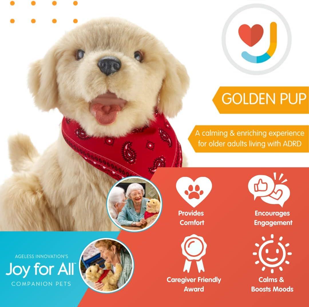 JOY FOR ALL Gerçekçi Etkileşimli Animatronik Golden Yavru Köpek