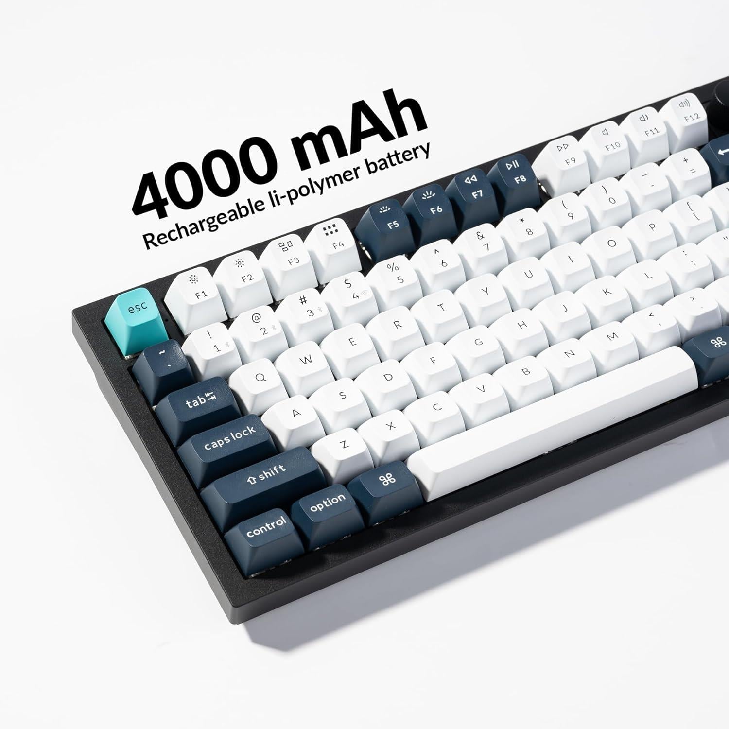 Keychron Q6 Max QMK/VIA Bluetooth Kablosuz USB-C Kablolu Özel Mekanik Klavye