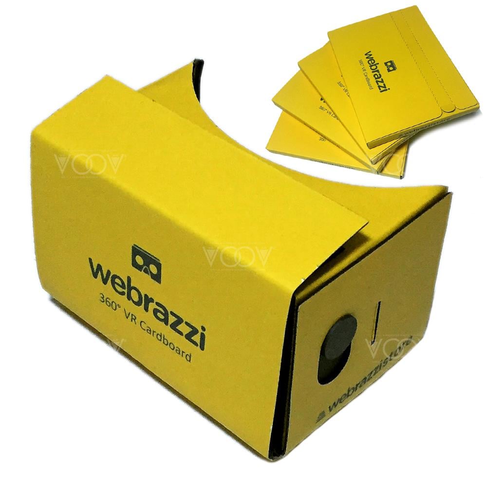 Baskılı Karton VR Sanal Gerçeklik Gözlüğü Üretimi