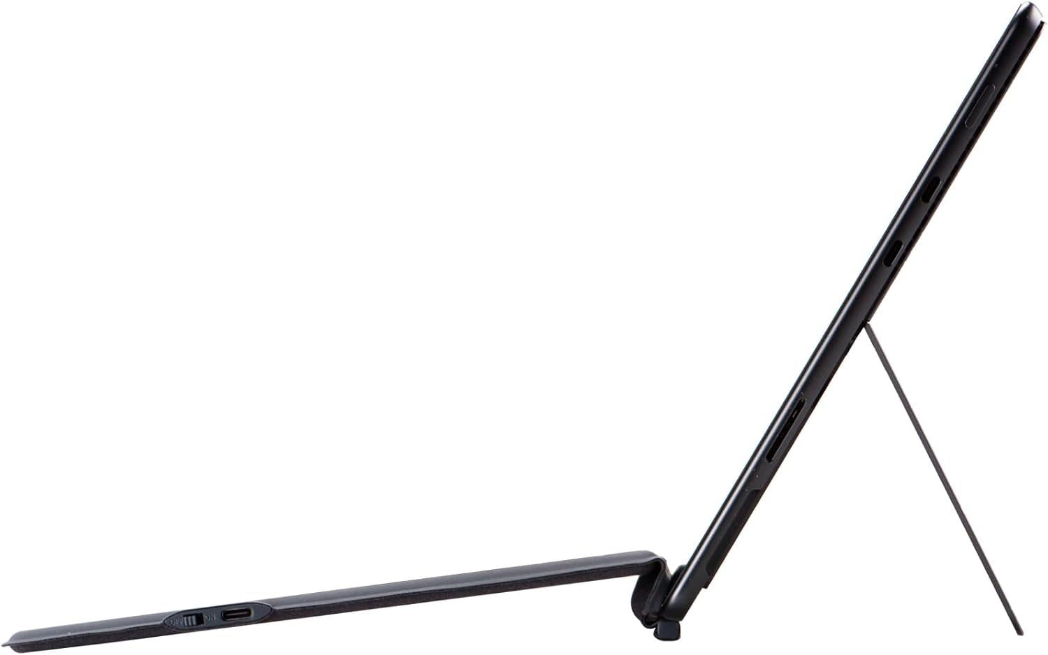 Microsoft Surface Pro 11 10 9 8 X İçin Slim Pen Yuvalı Zoof Signature Klavye Gri
