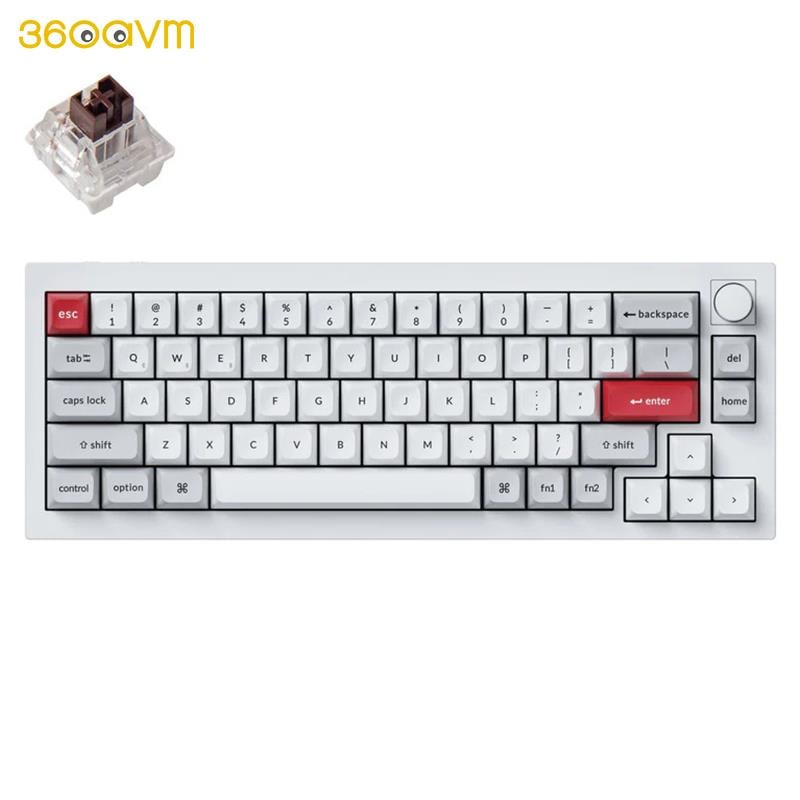 Keychron Q2 Pro QMK/VIA Kablosuz Özel Mekanik Klavye