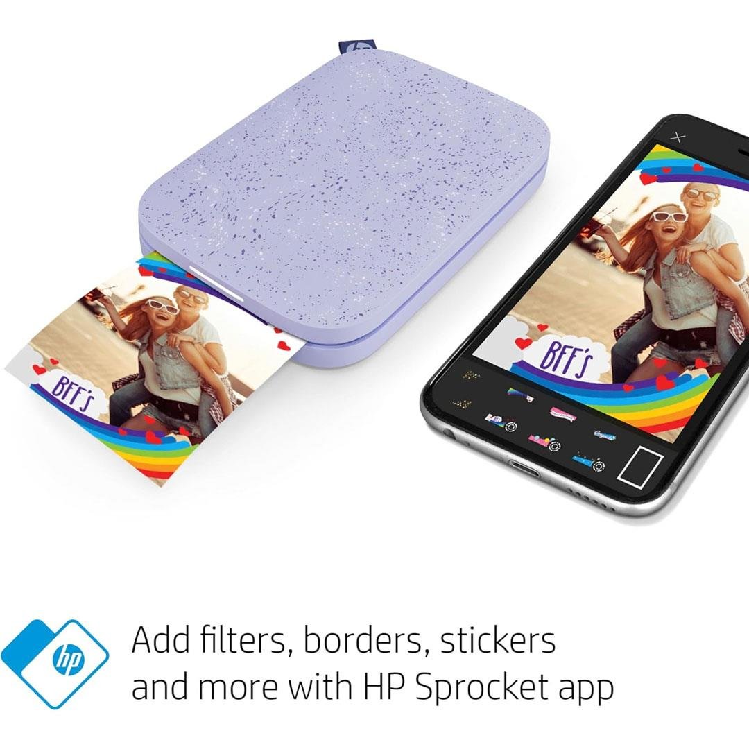 HP Sprocket Anında Akıllı Telefon Fotoğraf Yazıcısı