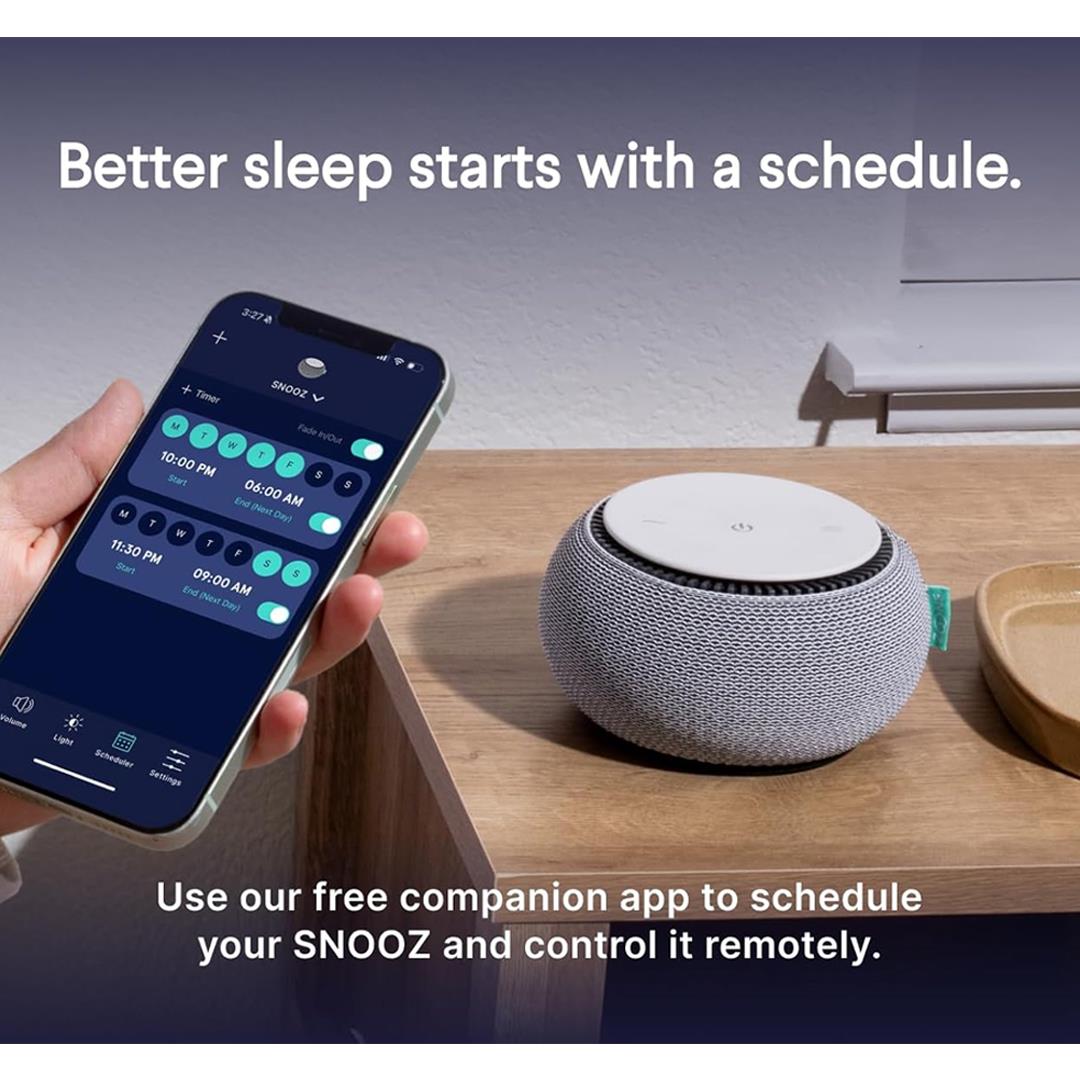 SNOOZ Akıllı Beyaz Gürültü Ses Makinesi