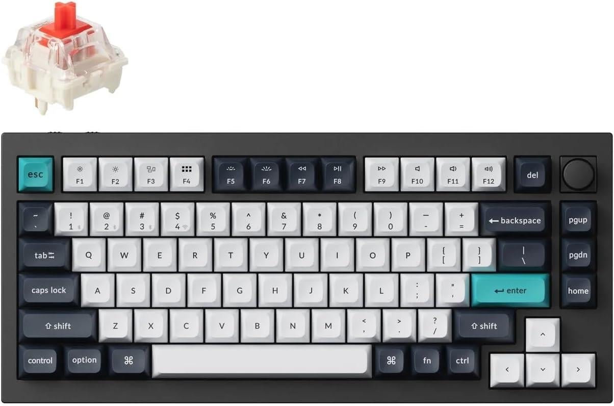 Keychron Q1 Max RGB QMK/VIA Özel Mekanik Klavye