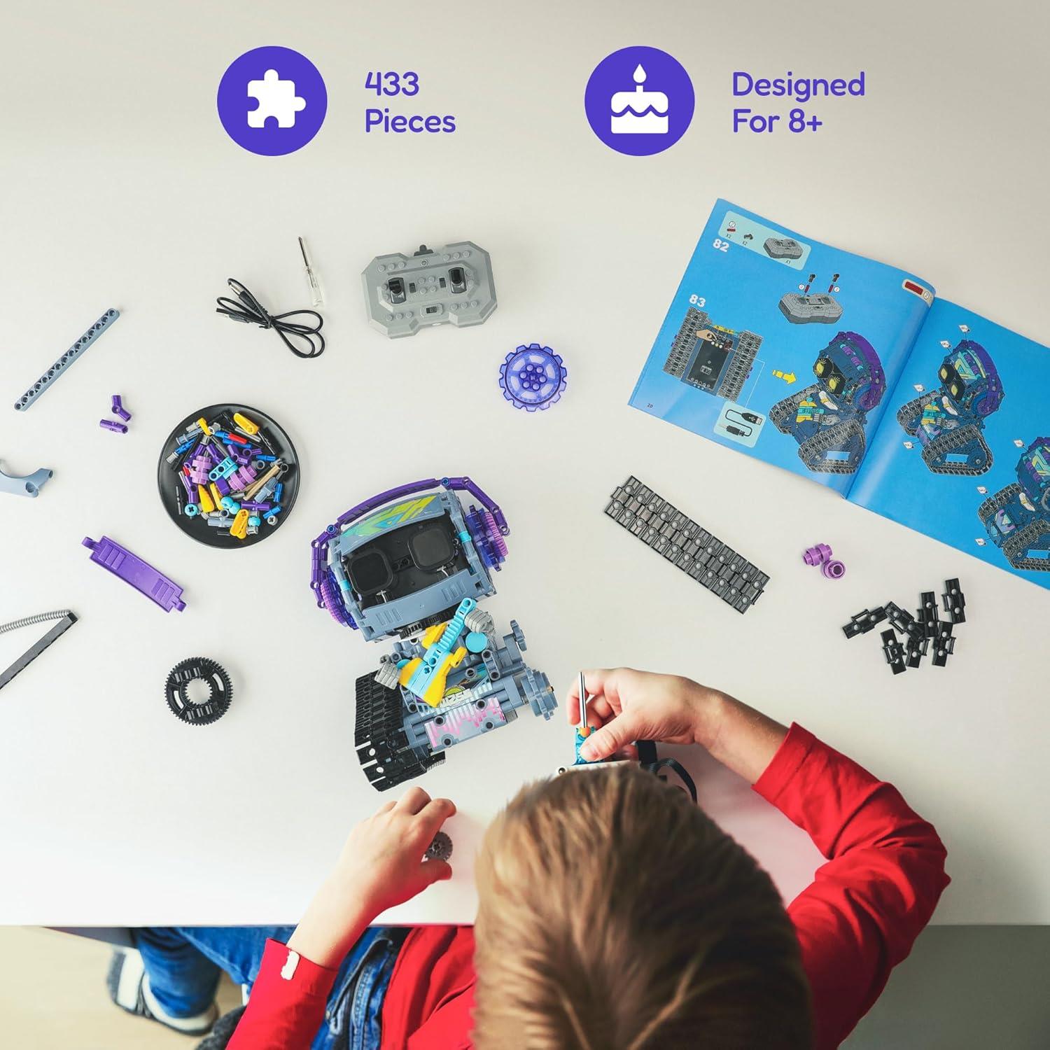 Sillbird STEM 8-12 Yaş Çocuklar İçin Uzaktan Kumandalı Robot Seti