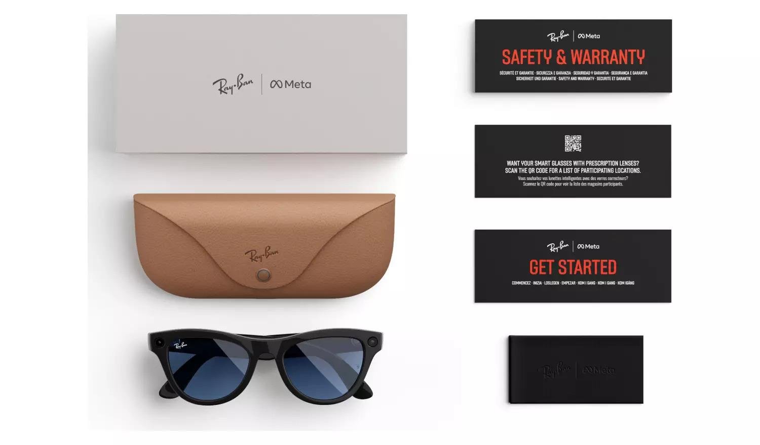 Ray-Ban Meta Skyler Ai Destekli Akıllı Gözlük Shiny Black Transitions Cerulean Blue 52 Beden