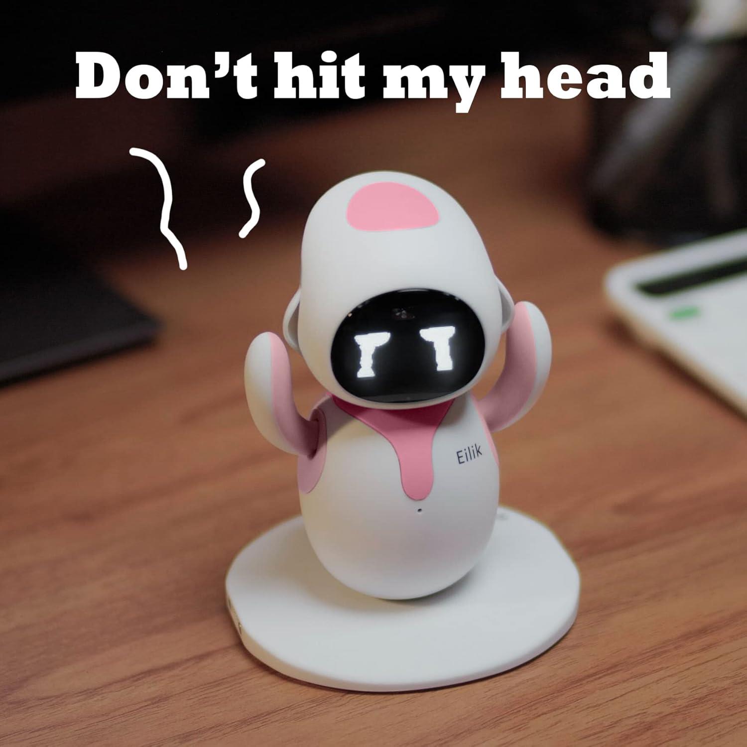 Eilik Etkileşimli Robot Pet Evcil Hayvan - Pembe