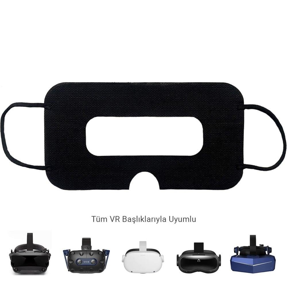 VR Gözlük Hijyen Maskesi Siyah