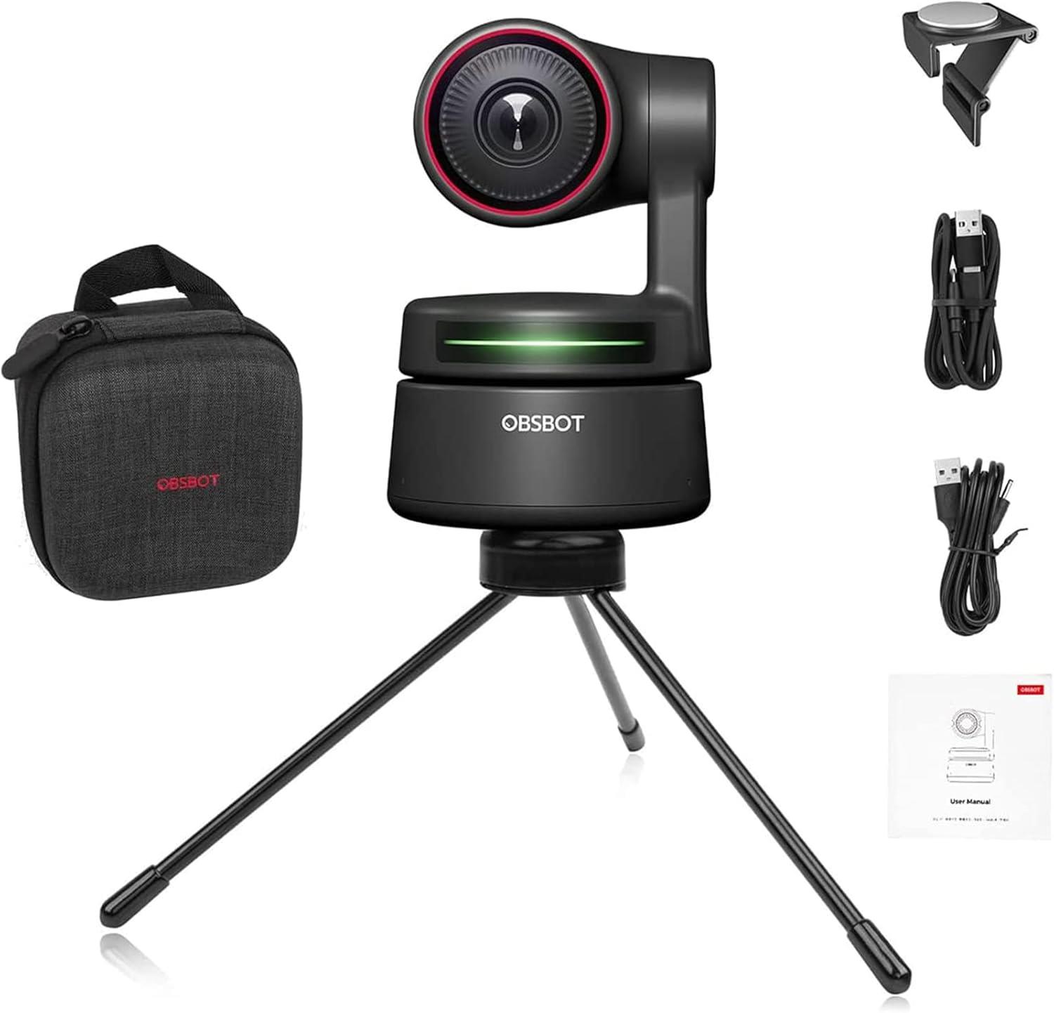 OBSBOT Tiny PTZ 4K Web Kamera