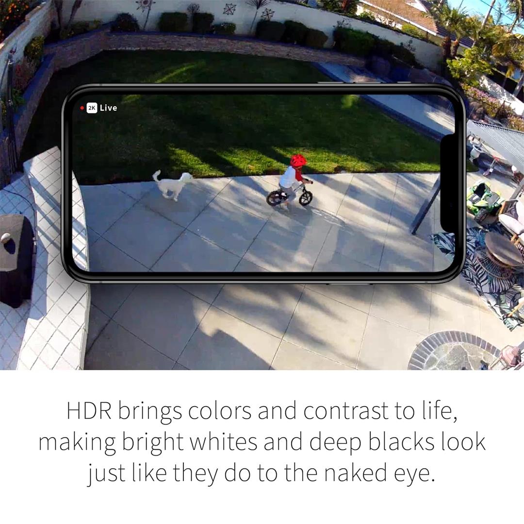 Arlo Pro 5S Spotlight Güvenlik Kamerası 2K HDR