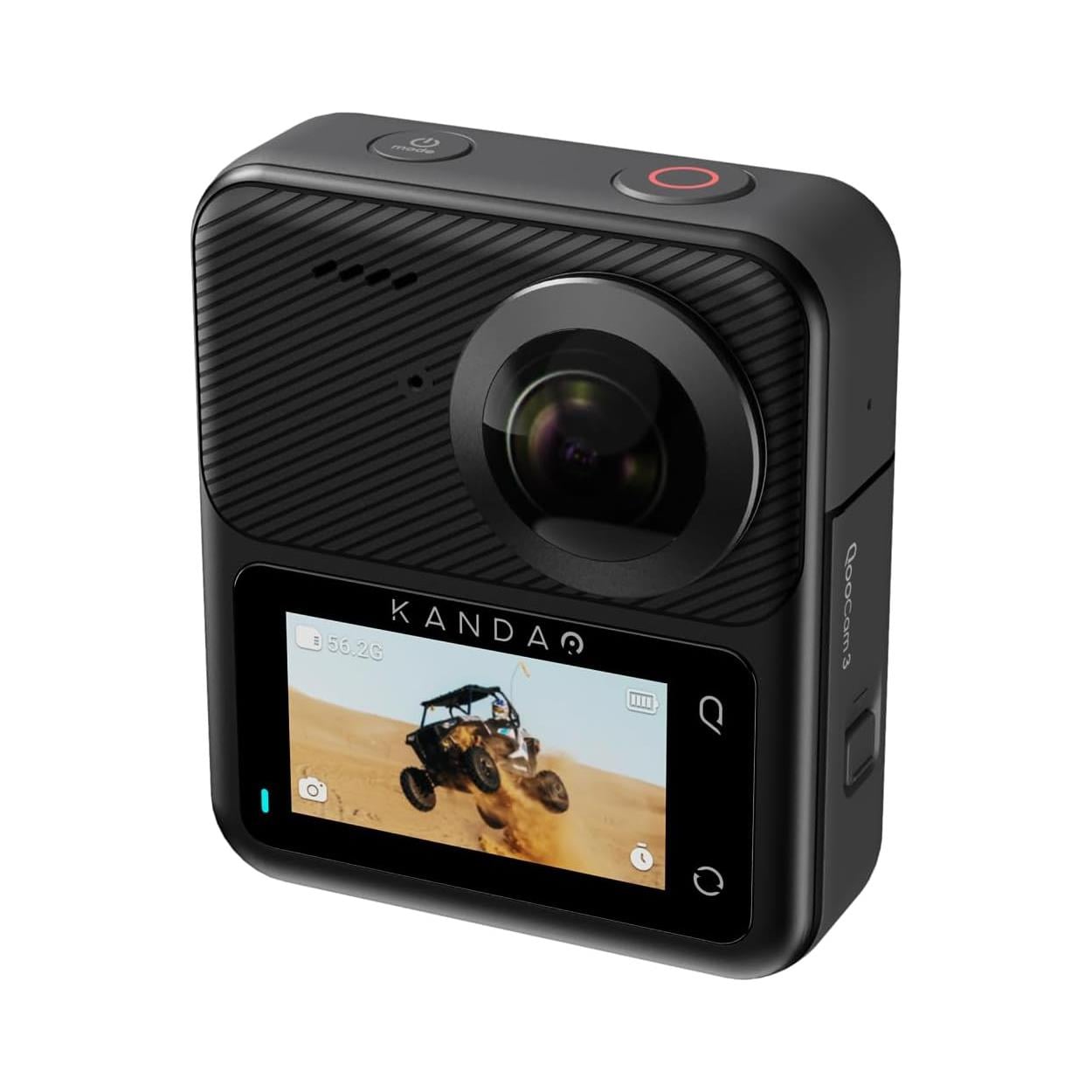 Kandao QooCam 3 5.7K Video 62MP Fotoğraf 360 Aksiyon Kamera 
