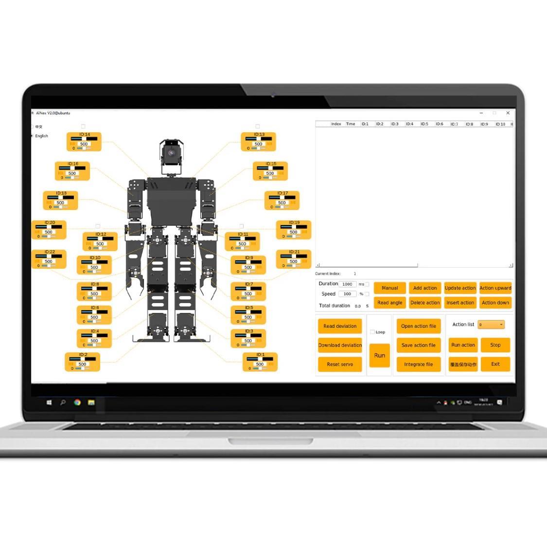 Hiwonder AiNex Raspberry Pi ROS YZ Görüş İnsansı Robot Starter Kit