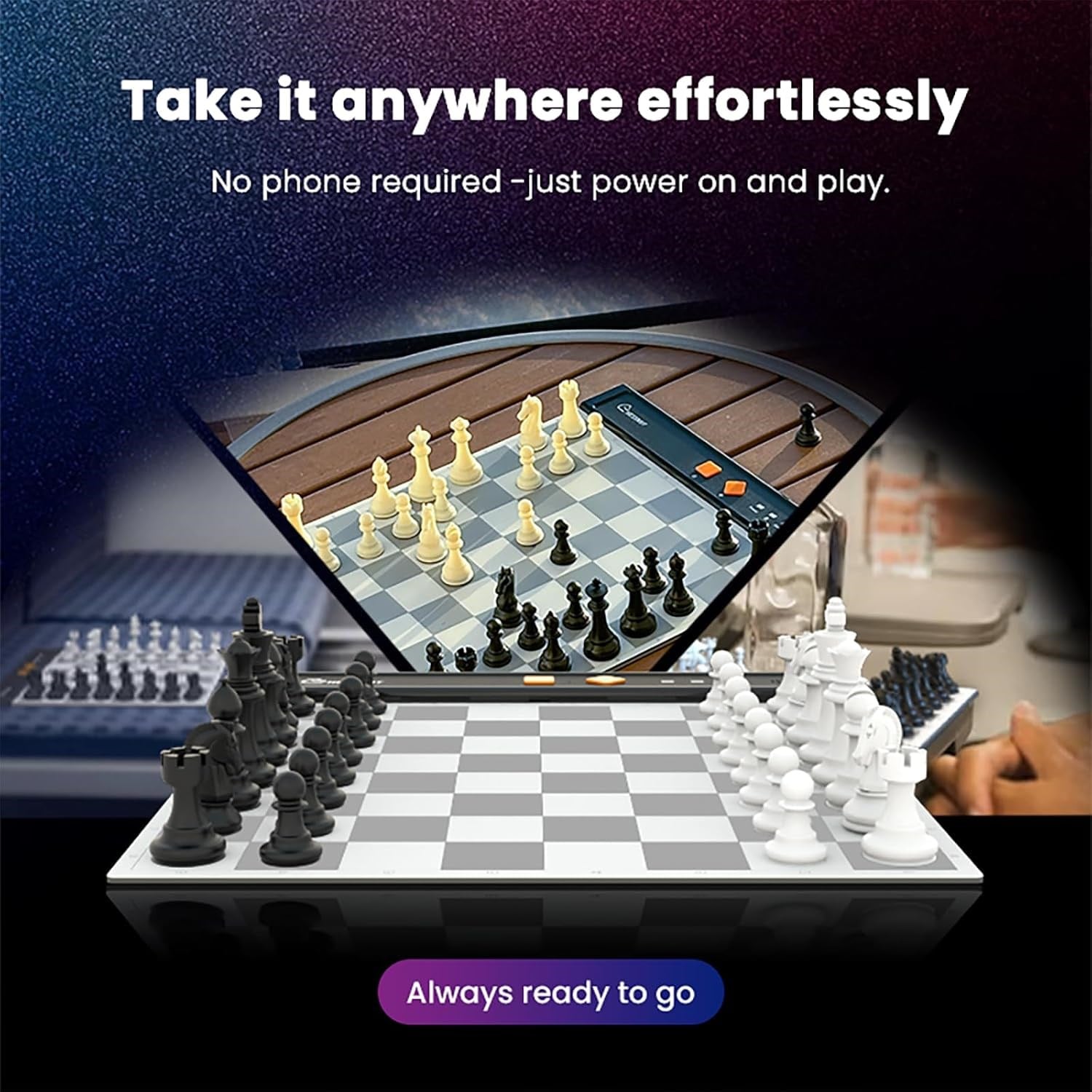 Chessnut Go Akıllı Elektronik Satranç Tahtası