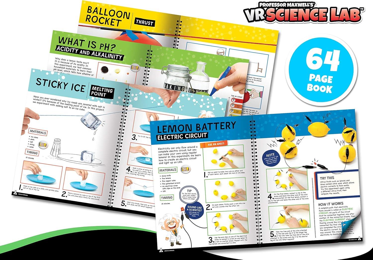 Profesör Maxwell VR Science Lab Ve VR Atlas STEM Bundle Seti