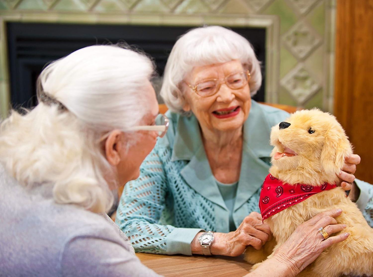 JOY FOR ALL Gerçekçi Etkileşimli Animatronik Golden Yavru Köpek