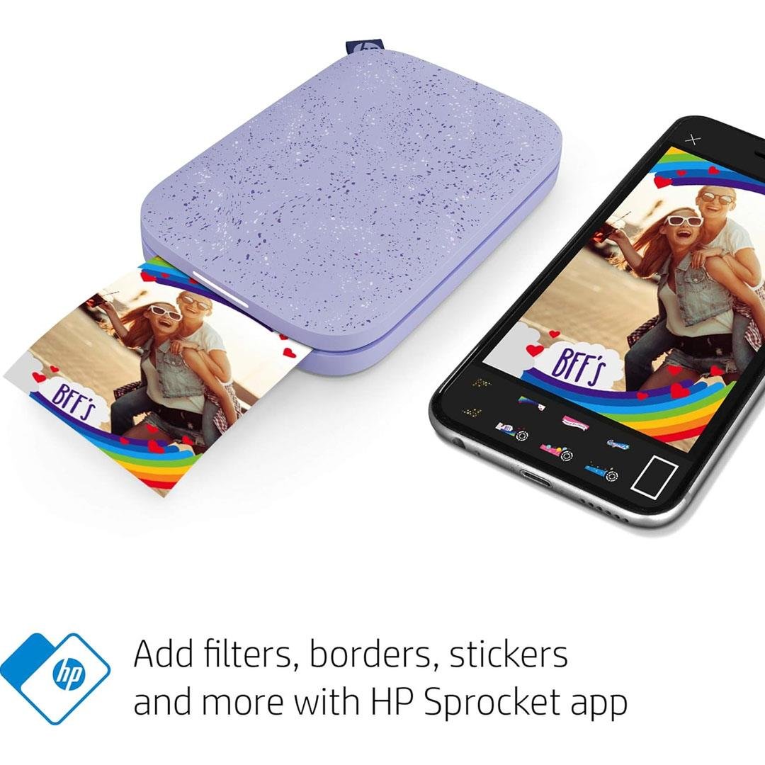 HP Sprocket Anında Akıllı Telefon Fotoğraf Yazıcısı