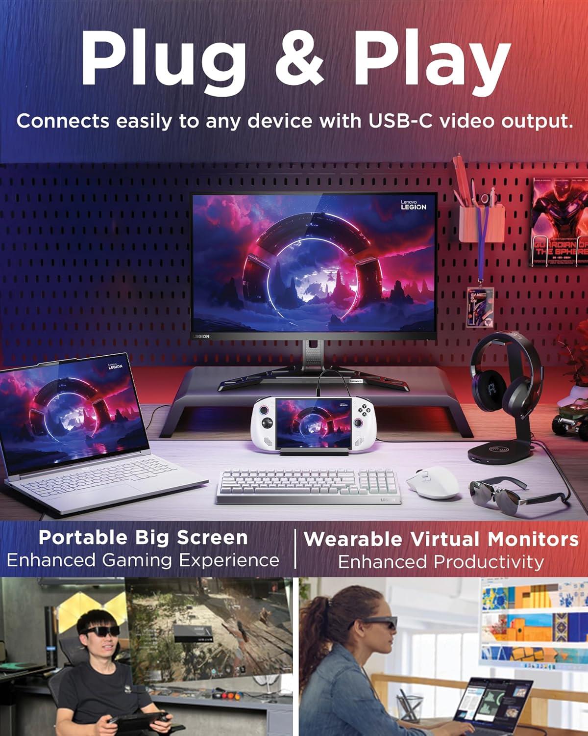 Lenovo Legion Glasses Gen 2 AR Gözlüğü
