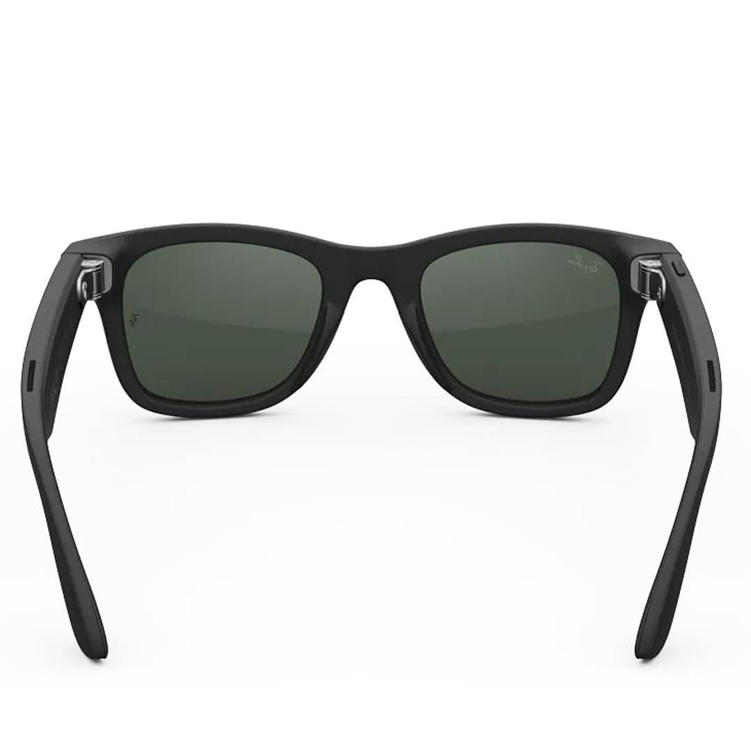 Ray-Ban Meta Skyler Kameralı Yapay Zekalı Akıllı Gözlük Matte Black Clear to Graphite Green Transitions 52 Beden
