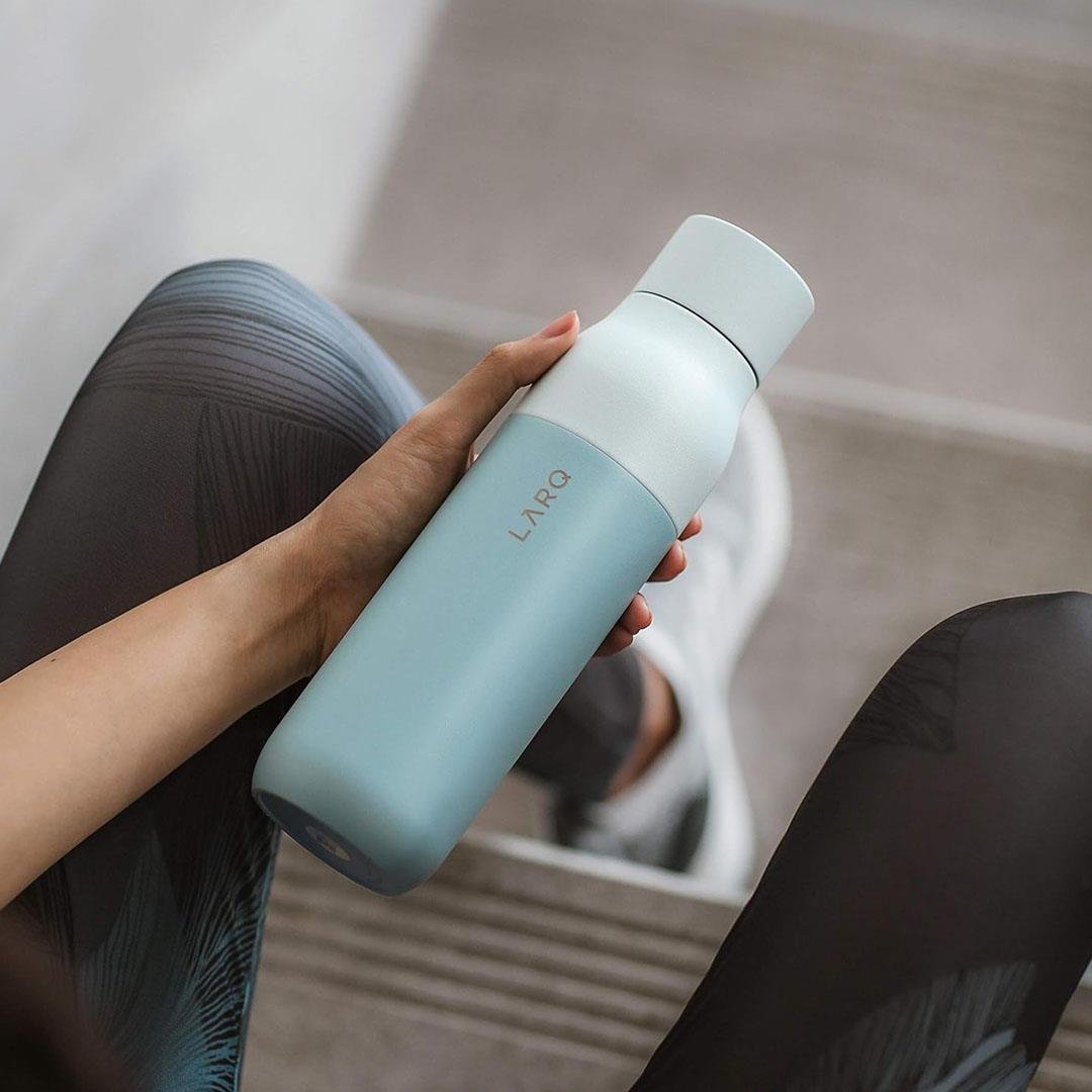LARQ Bottle PureVis UV Su Arıtıcı Kendini Temizleyen Yalıtımlı Paslanmaz Çelik Su Şişesi