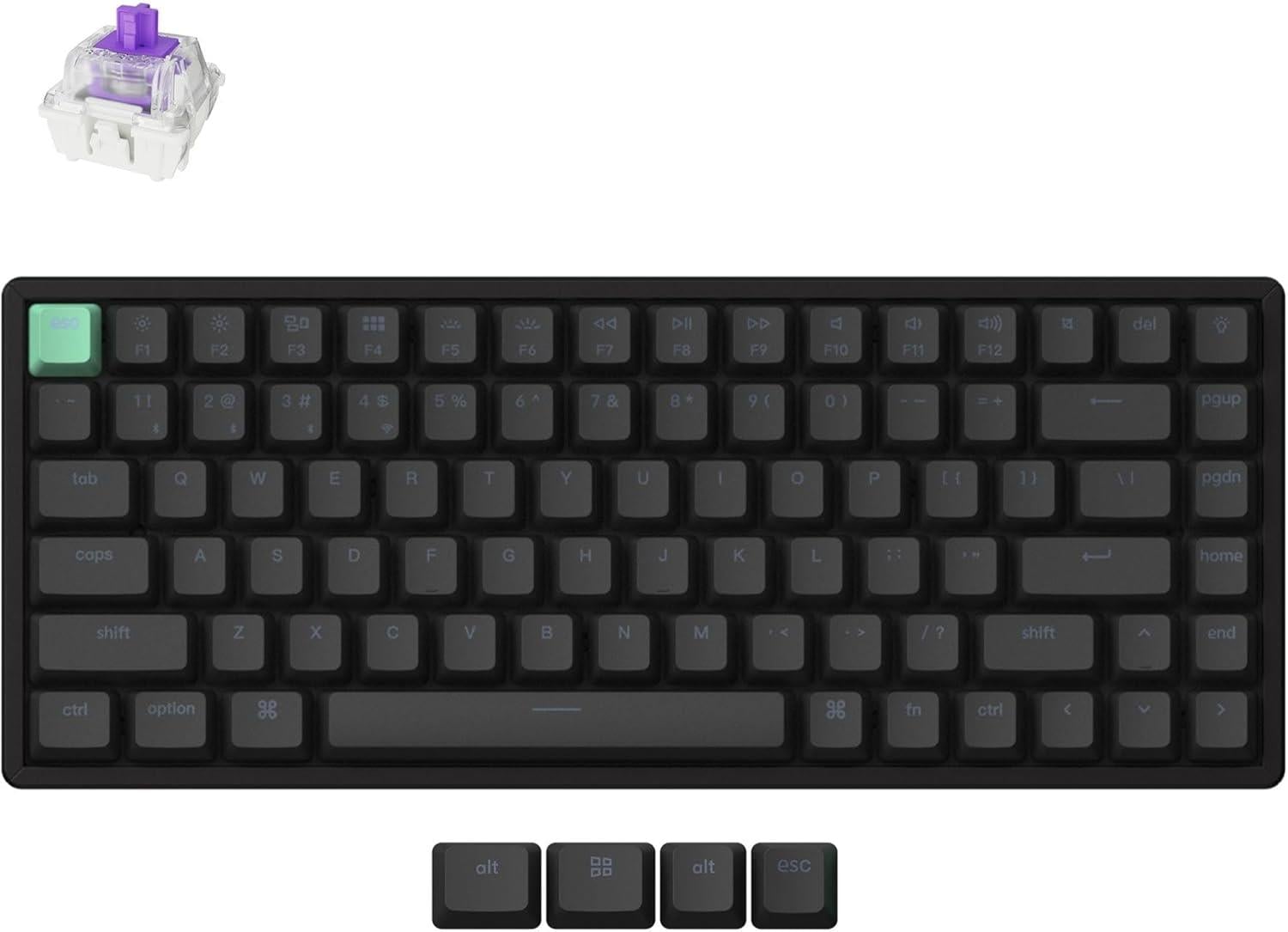 Keychron K2 HE Kablosuz Mekanik Klavye Standart Edition