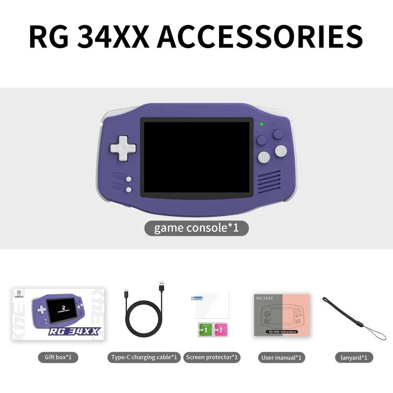 Anbernic RG 34XX El Oyun Konsolu
