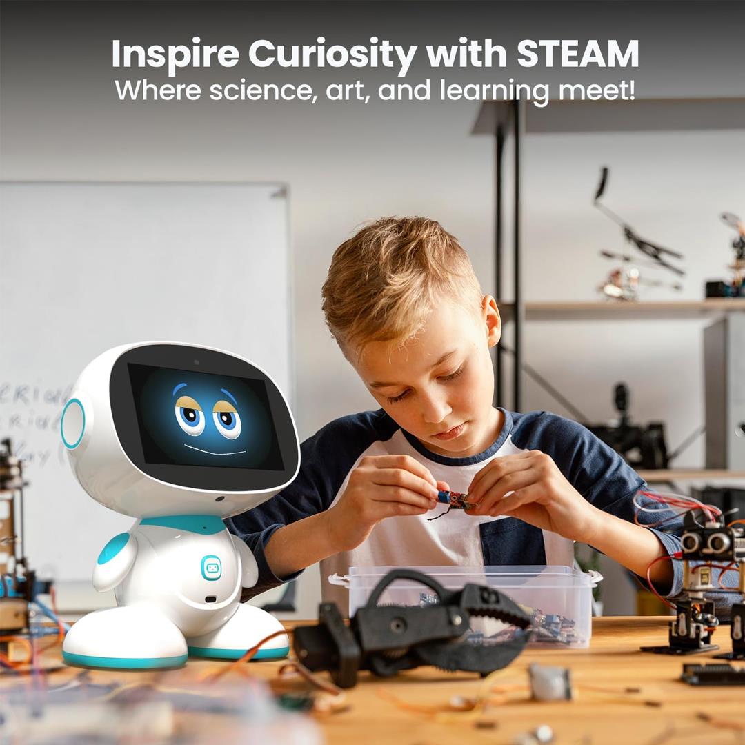 Misa 2 Çocuklar İçin YZ Destekli Akıllı Robot - Mavi