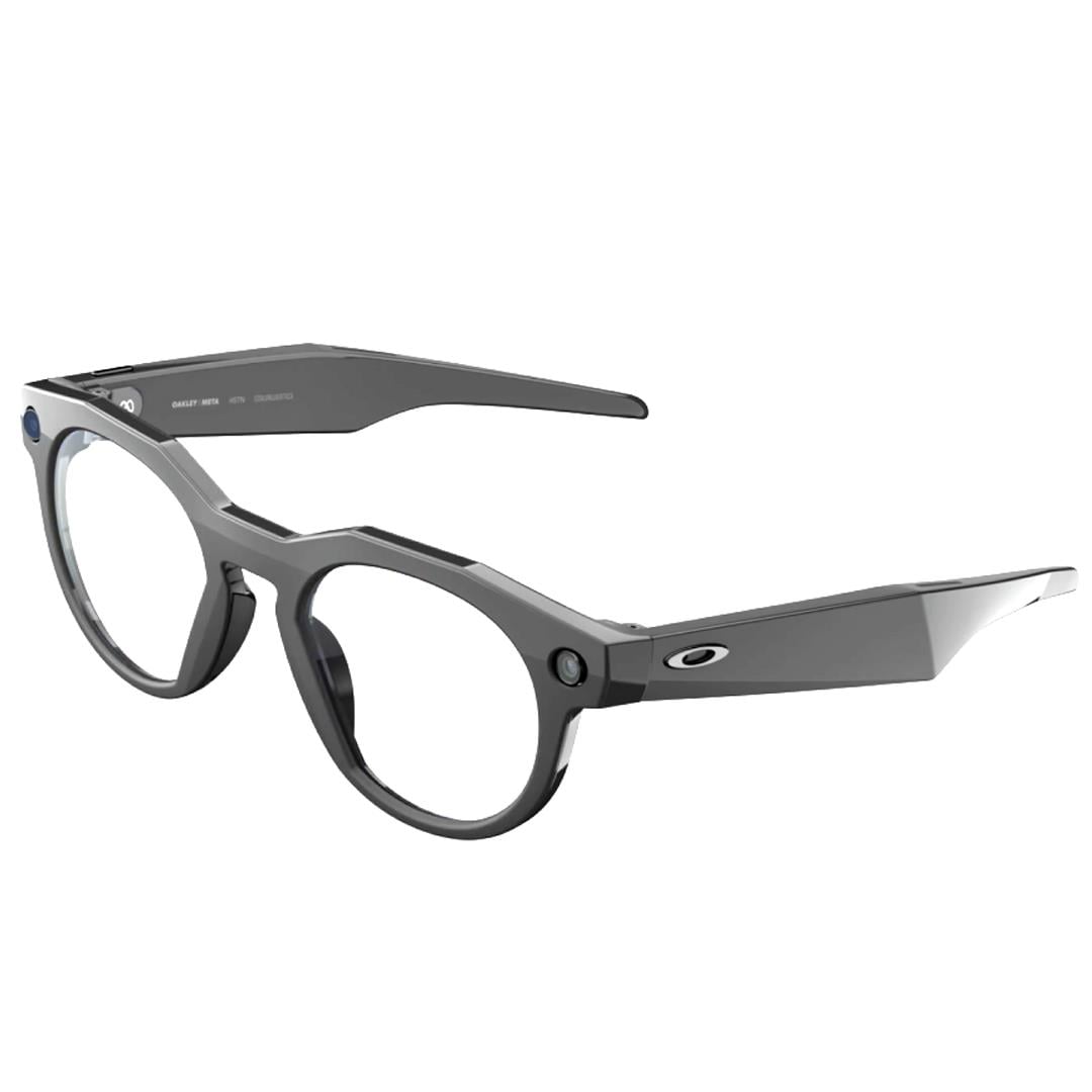 Oakley Meta HSTN Kameralı Yapay Zekalı Akıllı Gözlük Black Clear to Amethyst Transitions