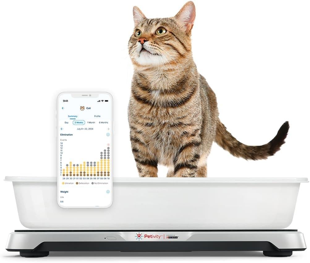 Petivity Akıllı Kedi Kumu Kabı Sağlık İzleme Sistemi