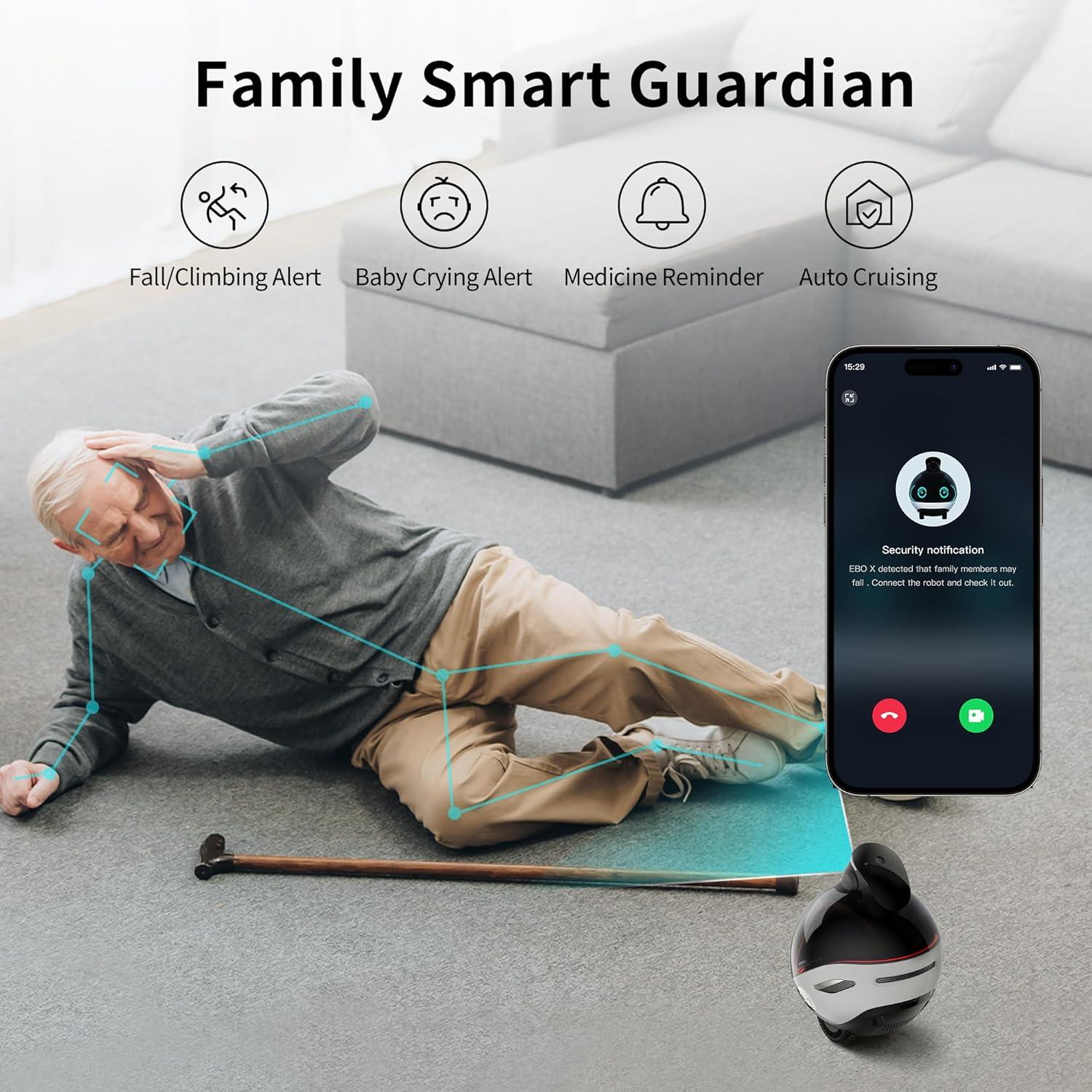 Enabot EBO X FamilyBot – YZ Destekli Akıllı Ev Robotu