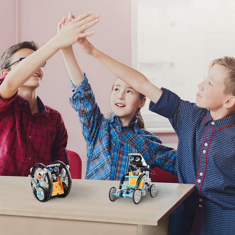 STEM 12'si 1 arada Solar Robot Oyuncak