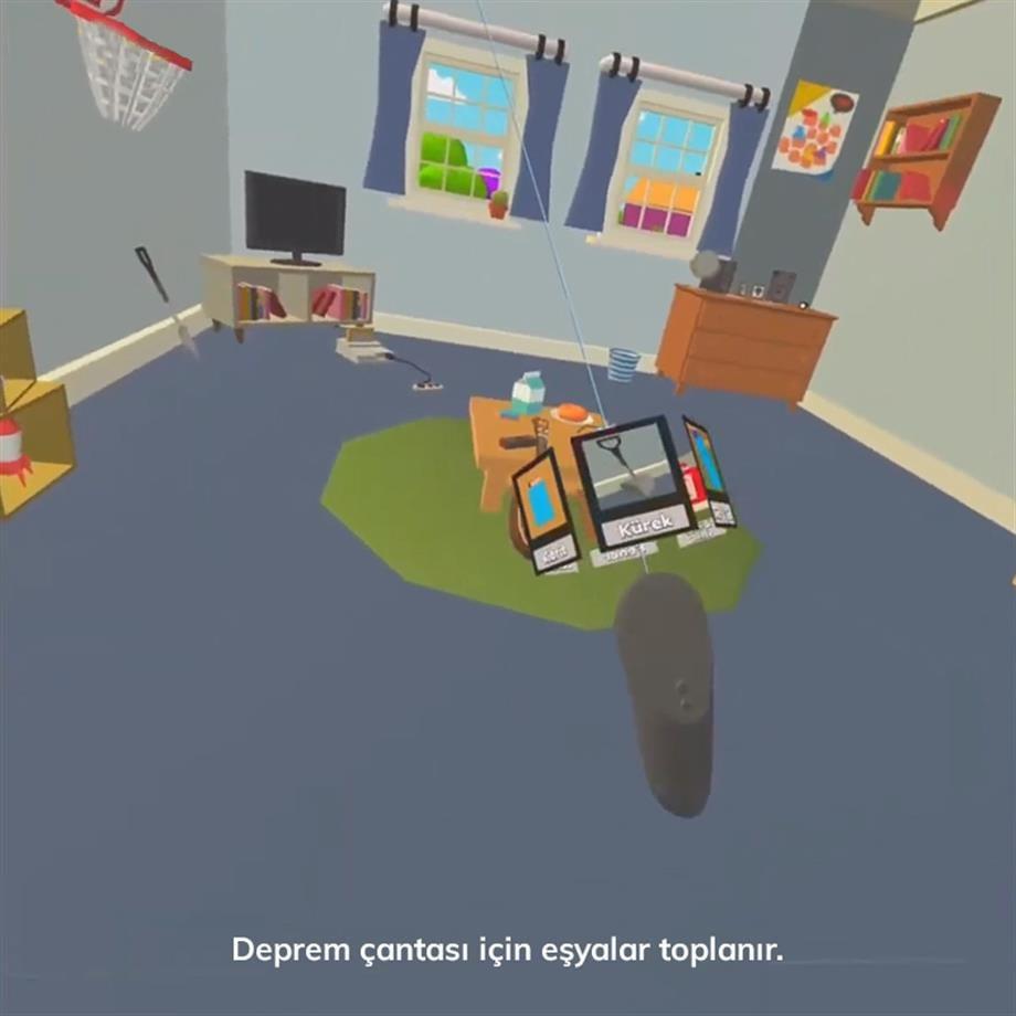 QuakeReady VR Deprem Eğitim Uygulaması