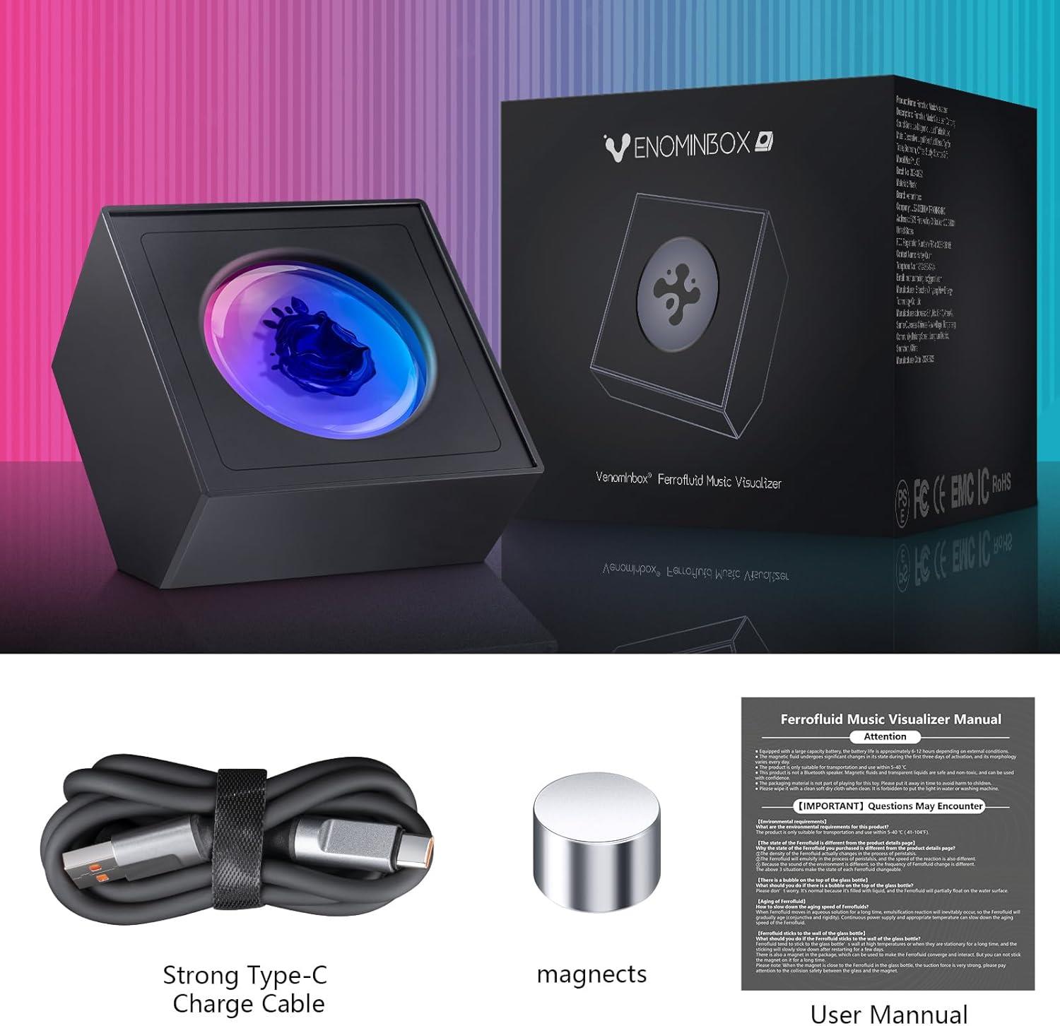 Venominbox Ferrofluid Music Visualizer