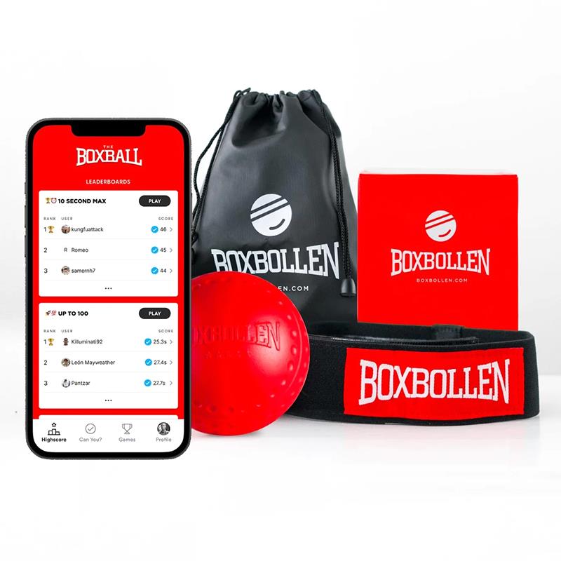 Boxbollen Uygulama Entegrasyonlu Giyilebilir Boks Topu