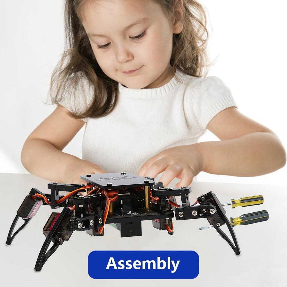 Acebott ESP8266 Arduino Dört Ayaklı Biyonik Örümcek Robot Kiti