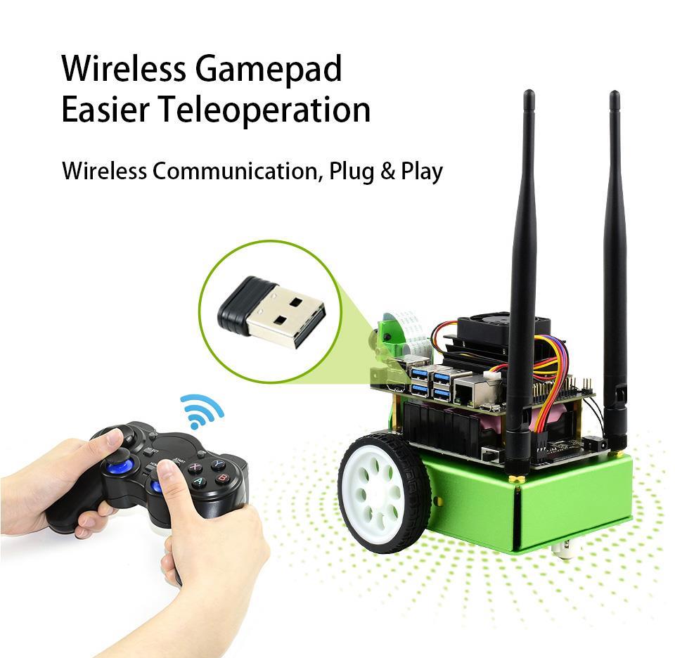 Waveshare JetBot AI Jetson Nano Tabanlı Yapay Zeka Robot Kiti - Jetson Nano Dev Kit Dahil Değil