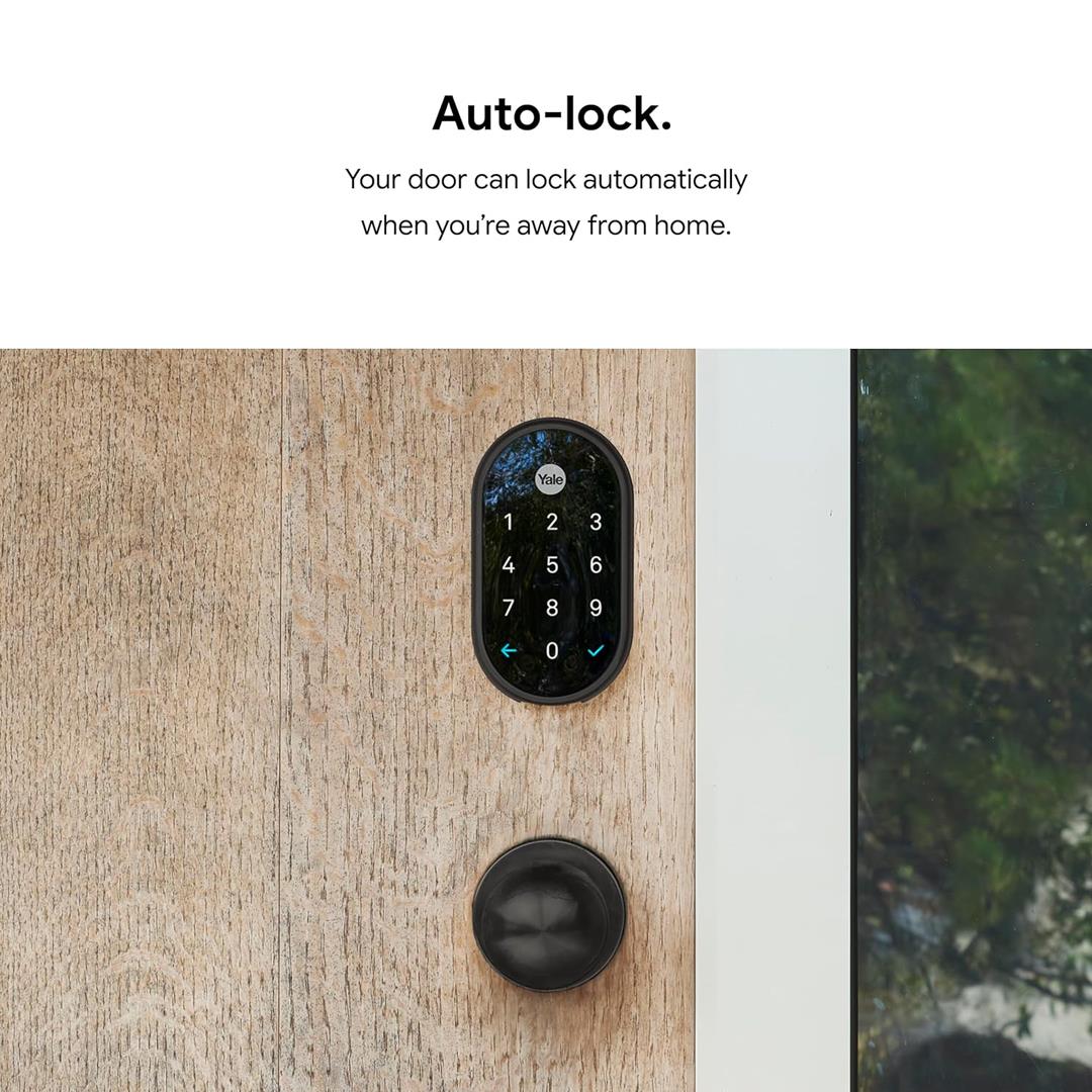 Google Nest x Yale Akıllı Kapı Kilidi